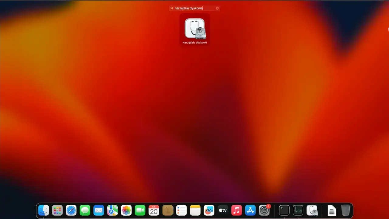 Narzędzie dyskowe w macOS